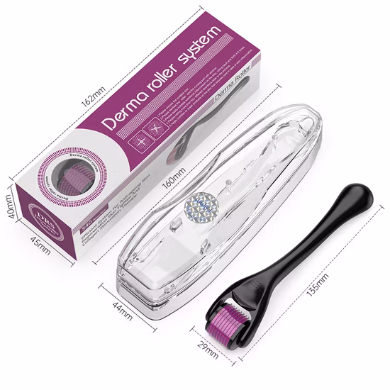 Drs192 Full Clear Medical Microneedling Mesotherapy 192 Stainless Steel Micro Needles Derma Roller