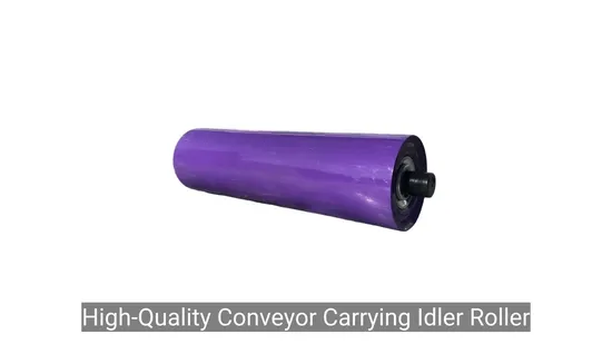 Reliable Trough Idler Roller with Adjustable Bearing Housing Design 
