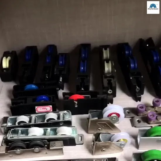 UPVC Window Bearing 798 Blue Panel Single Nylon Windows Roller 