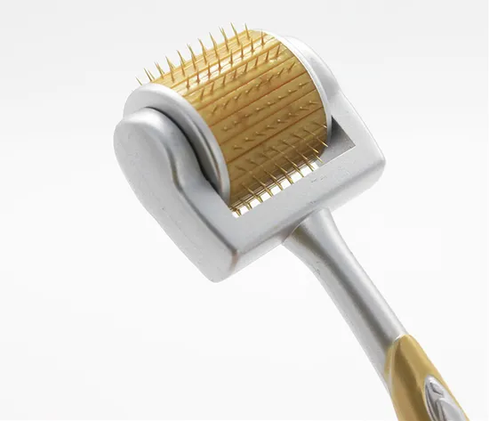 Factory Direct Supply Microneedle Beauty Product Skin Lifting Mini Titanium Derma Roller with 192 Needles 